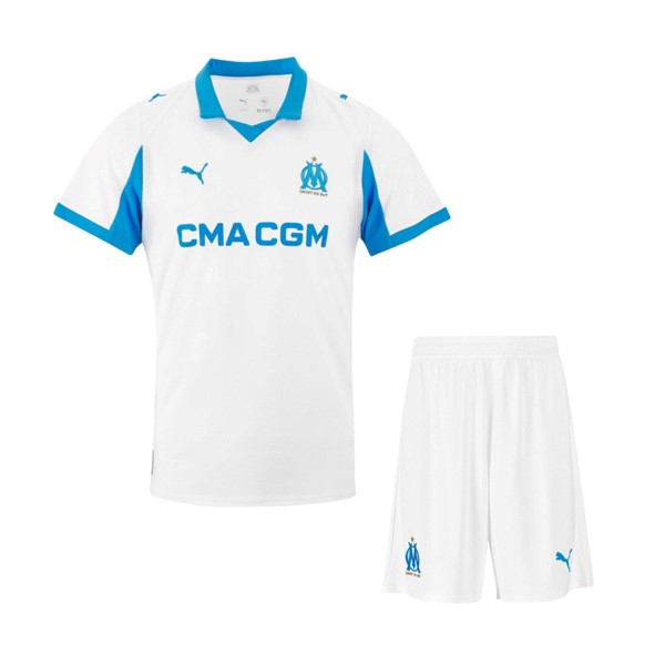 Camiseta Marsella 1ª Niño 2025/26